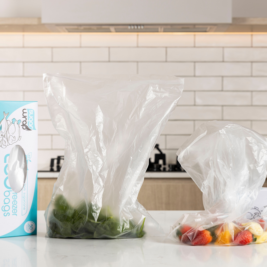 SugarWrap Eco Freezer Bags Large 50 PK - Box of 12