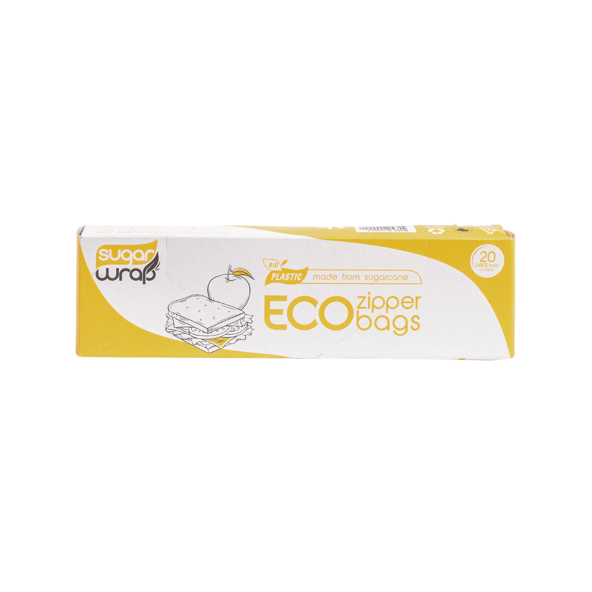 Eco Zip Lock Bags - Large - 12 Boxes