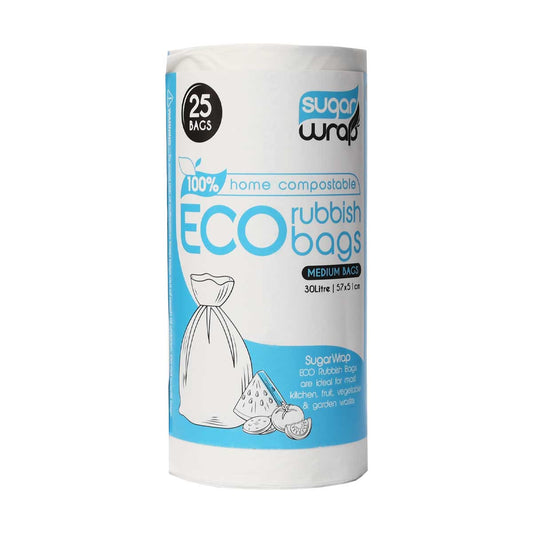 Eco Compostable Rubbish Bags - 30L